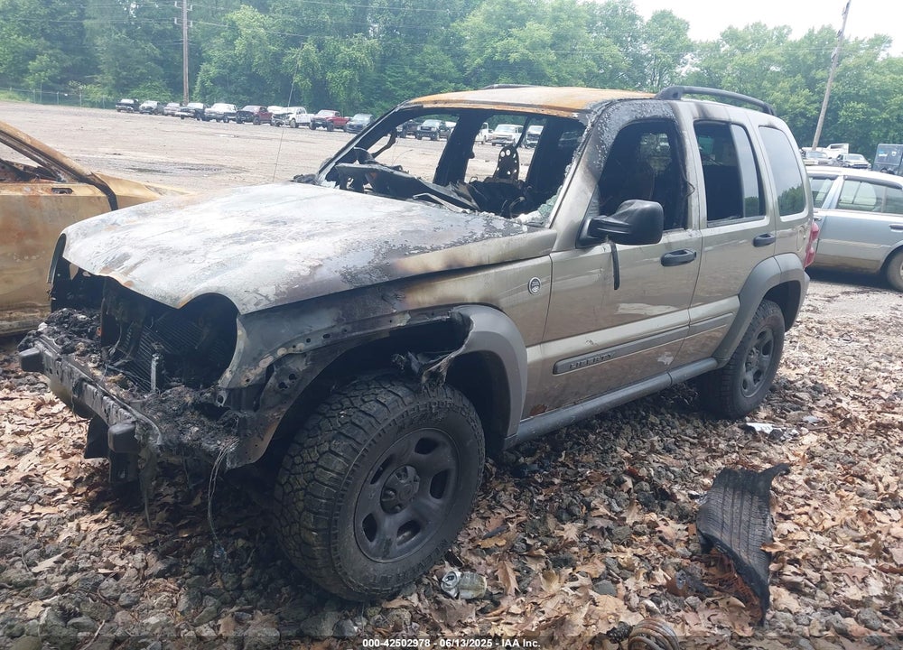 2007 JEEP LIBERTY SPORT VIN: 1J4GL48K27W634723