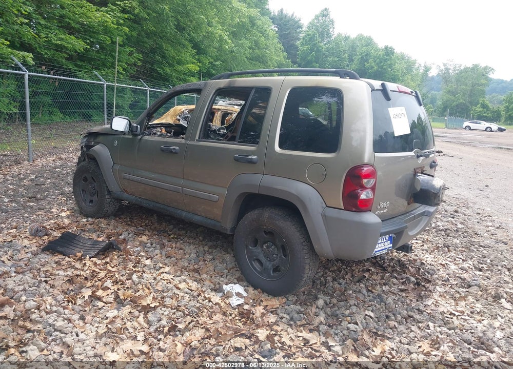 2007 JEEP LIBERTY SPORT VIN: 1J4GL48K27W634723
