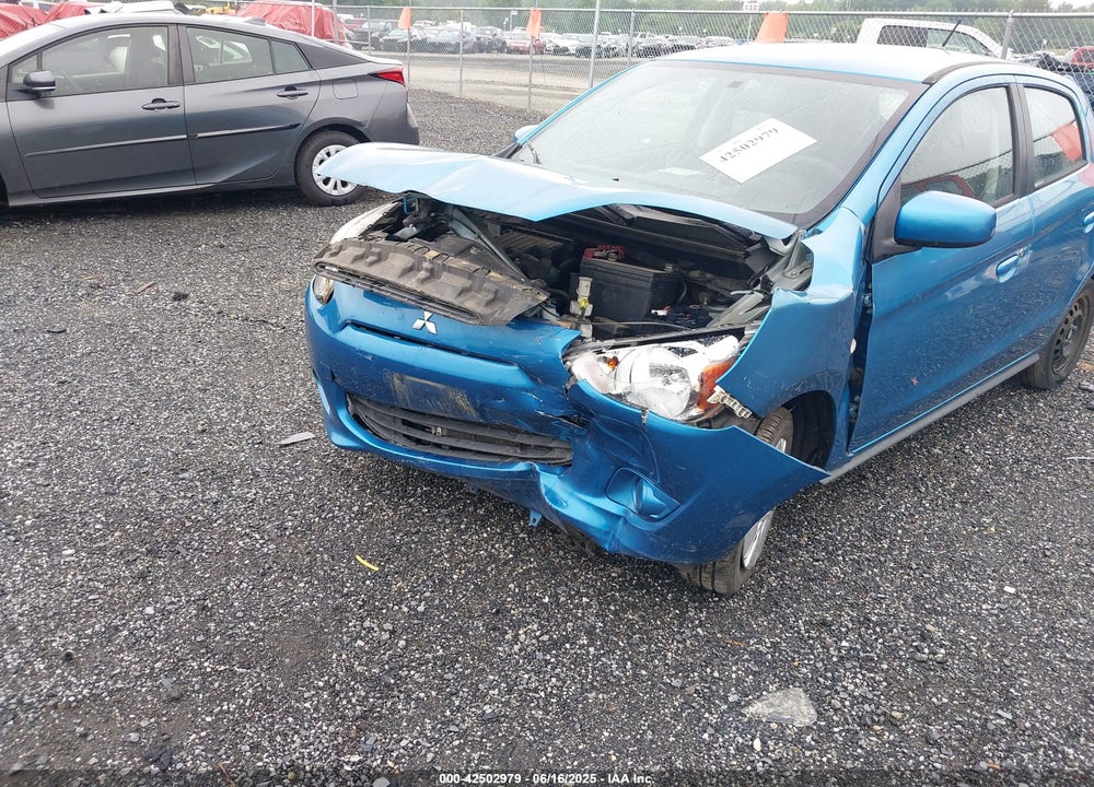 2015 MITSUBISHI MIRAGE VIN: ML32A3HJ6FH045834