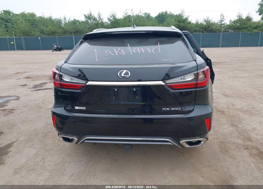 2016 LEXUS RX350 VIN: 2T2BZMCA5GC048079