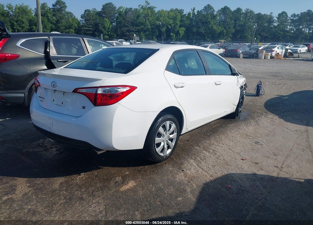 2014 TOYOTA COROLLA VIN: 2T1BURHE8EC151182