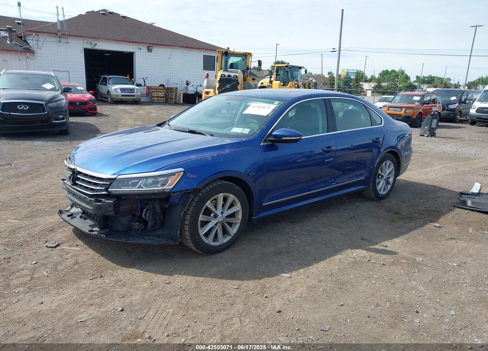 2017 VOLKSWAGEN PASSAT VIN: 1VWBT7A36HC068764