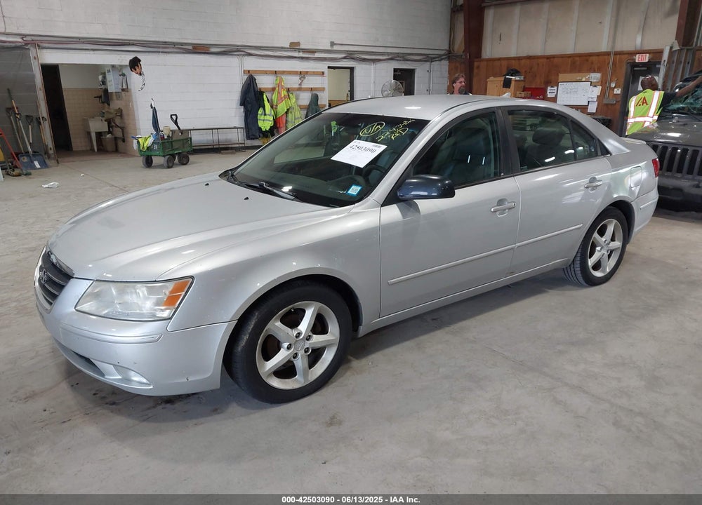 2009 HYUNDAI SONATA SE VIN: 5NPEU46C59H510587