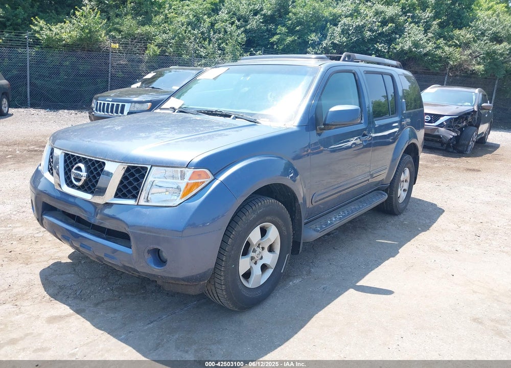 2006 NISSAN PATHFINDER VIN: 5N1AR18WX6C667928