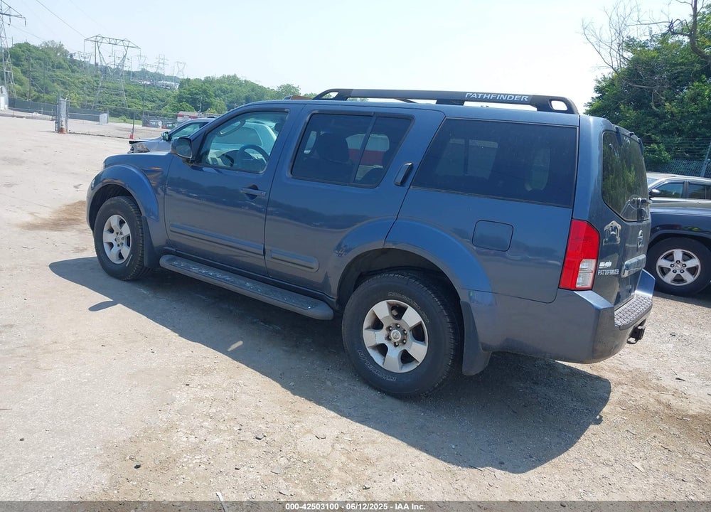 2006 NISSAN PATHFINDER VIN: 5N1AR18WX6C667928