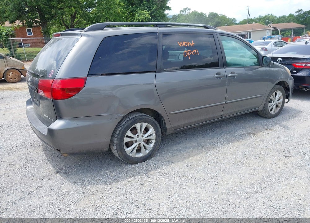 2004 TOYOTA SIENNA LE VIN: 5TDZA23C74S123058