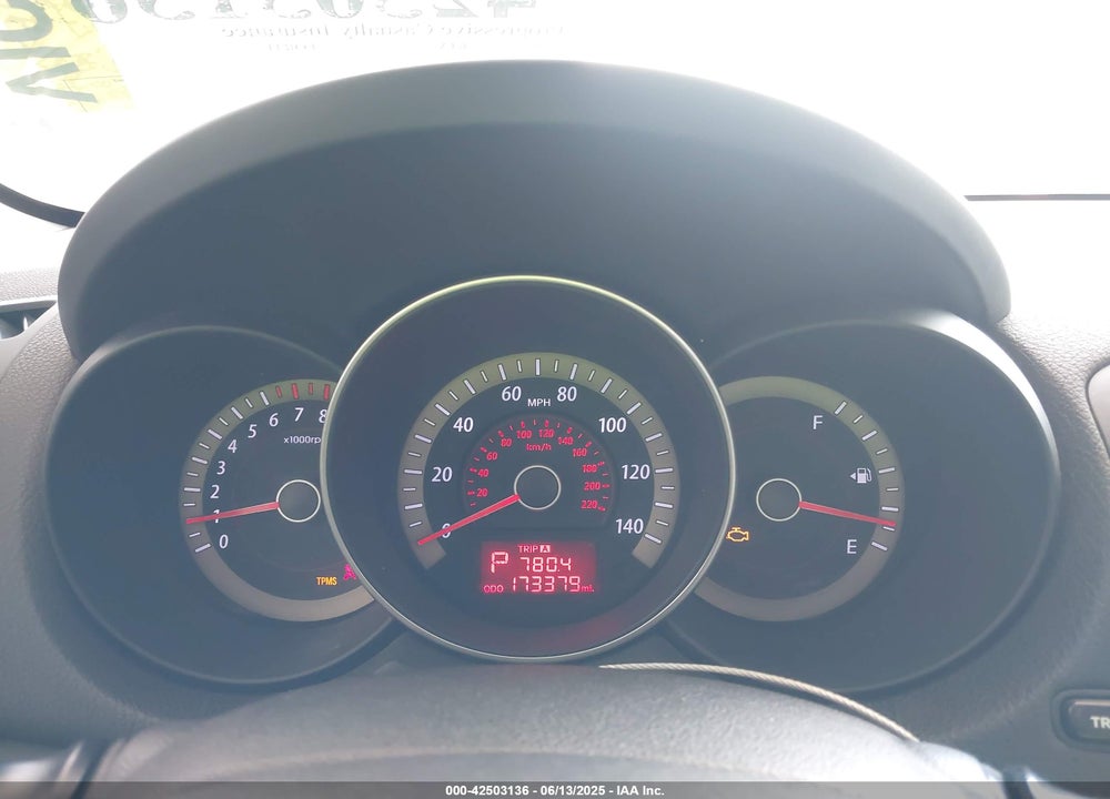 2010 KIA FORTE VIN: KNAFT4A2XA5809242