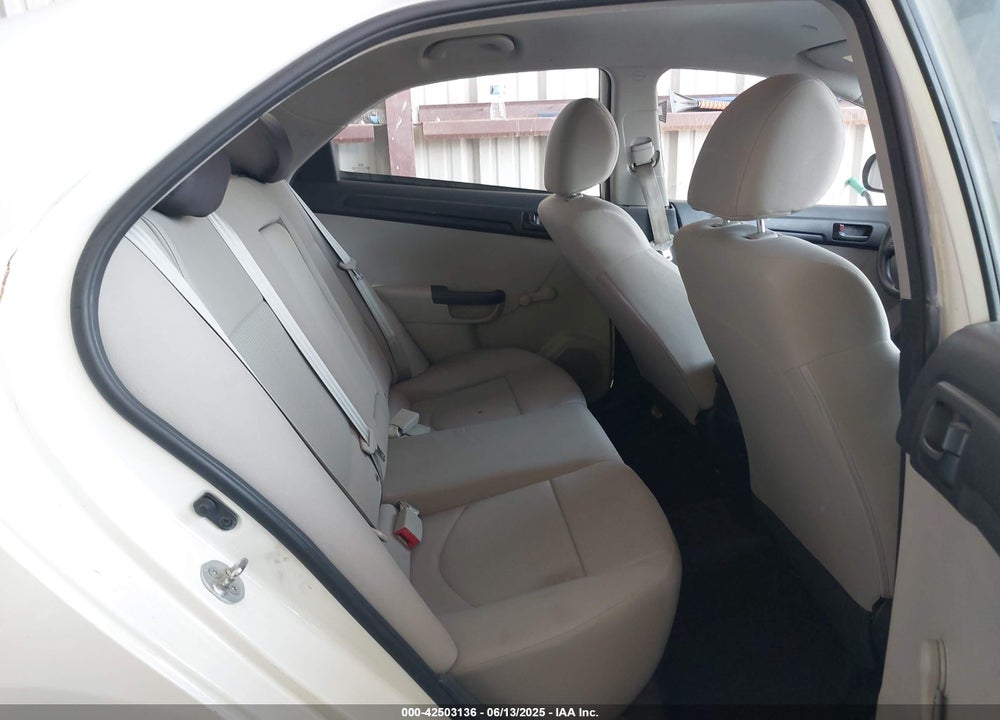 2010 KIA FORTE VIN: KNAFT4A2XA5809242