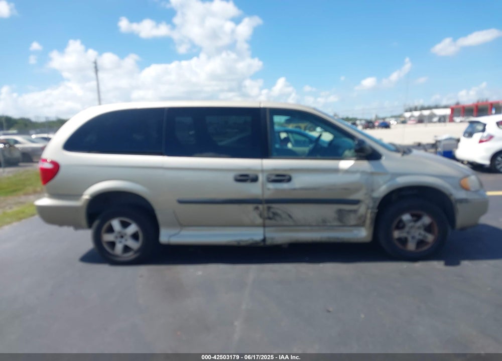 2006 DODGE GRAND CARAVAN SE VIN: 1D4GP24R66B557168