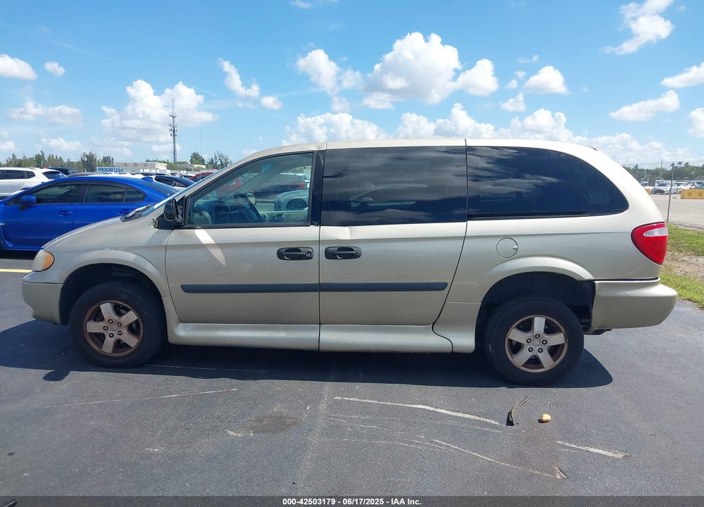 2006 DODGE GRAND CARAVAN SE VIN: 1D4GP24R66B557168