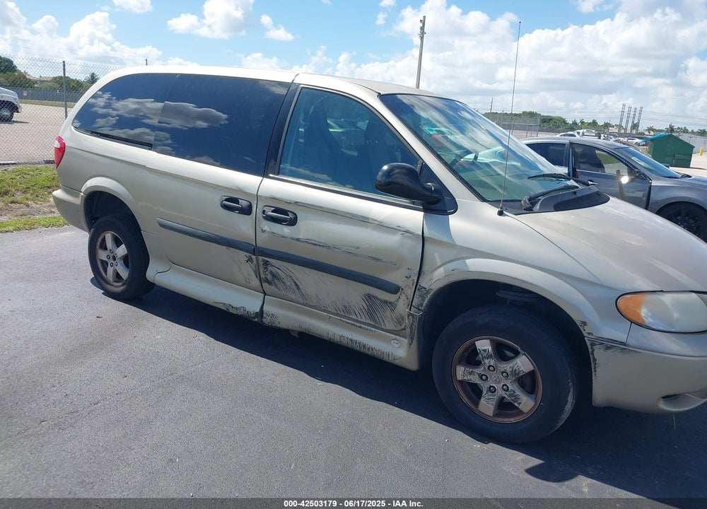 2006 DODGE GRAND CARAVAN SE VIN: 1D4GP24R66B557168
