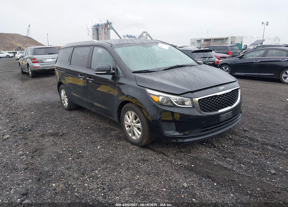 2016 KIA SEDONA LX VIN: KNDMB5C11G6198382