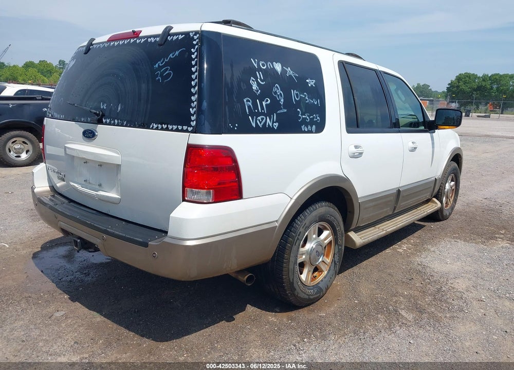 2004 FORD EXPEDITION EDDIE BAUER VIN: 1FMPU18L54LB20495