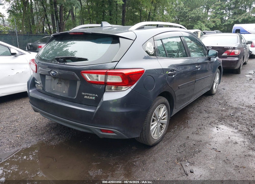 2017 SUBARU IMPREZA VIN: 4S3GTAB68H3712411