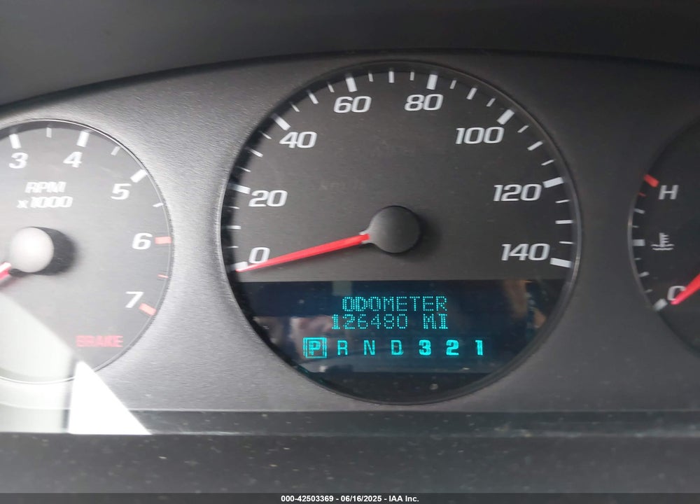 2007 CHEVROLET IMPALA POLICE VIN: 2G1WS55R479417817