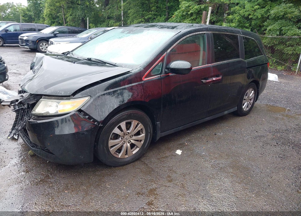 2016 HONDA ODYSSEY EX-L VIN: 5FNRL5H65GB006263