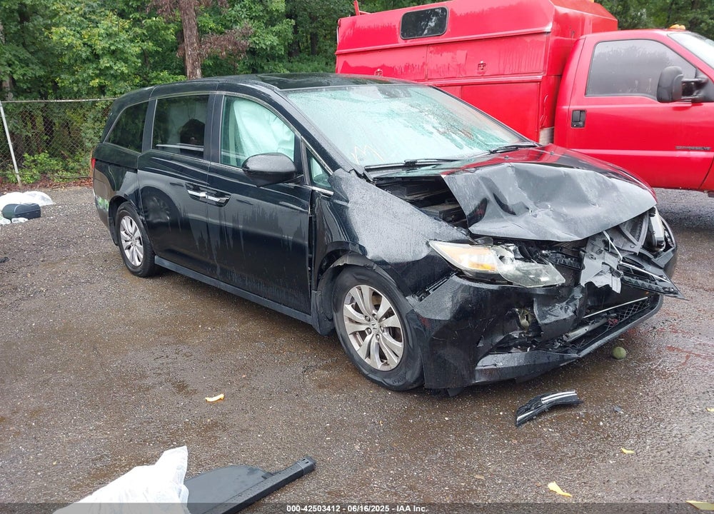 2016 HONDA ODYSSEY EX-L VIN: 5FNRL5H65GB006263