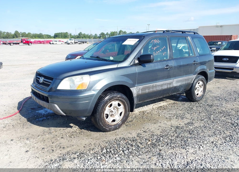 2005 HONDA PILOT VIN: 2HKYF18125H550721