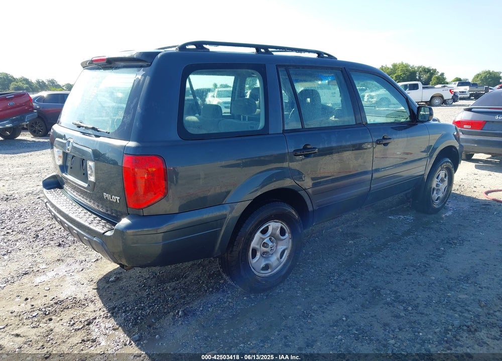 2005 HONDA PILOT VIN: 2HKYF18125H550721