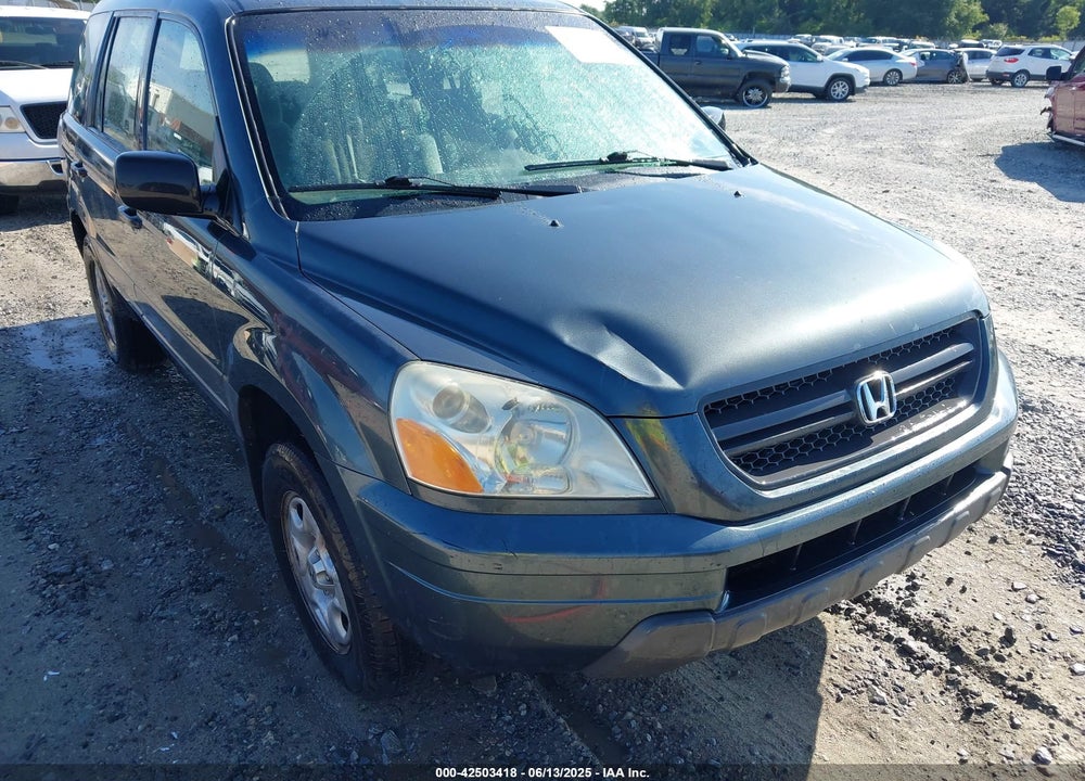 2005 HONDA PILOT VIN: 2HKYF18125H550721