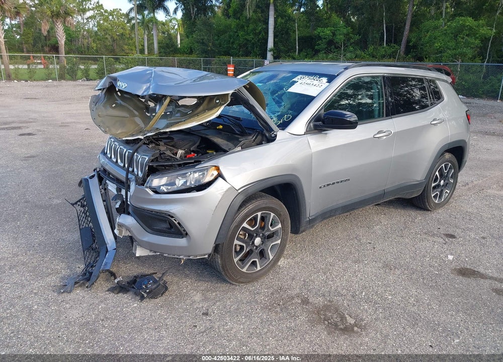 2022 JEEP COMPASS VIN: 3C4NJCBB8NT138706