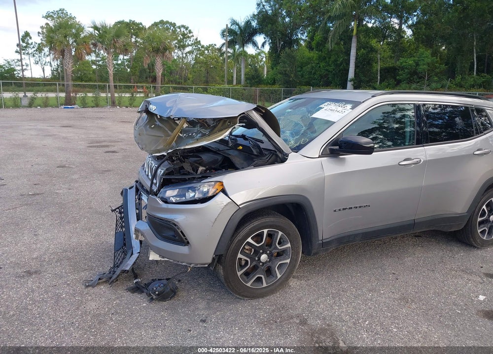 2022 JEEP COMPASS VIN: 3C4NJCBB8NT138706
