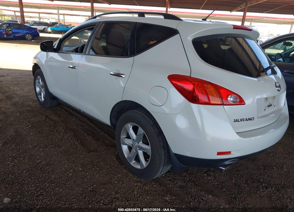 2009 NISSAN MURANO VIN: JN8AZ18W49W116700