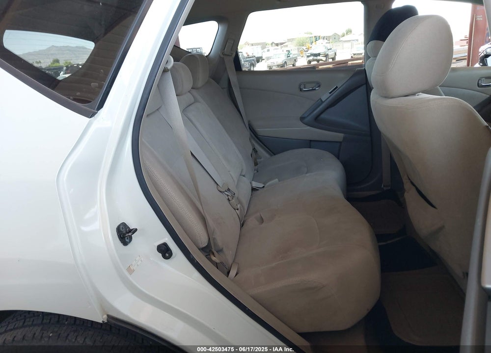 2009 NISSAN MURANO VIN: JN8AZ18W49W116700