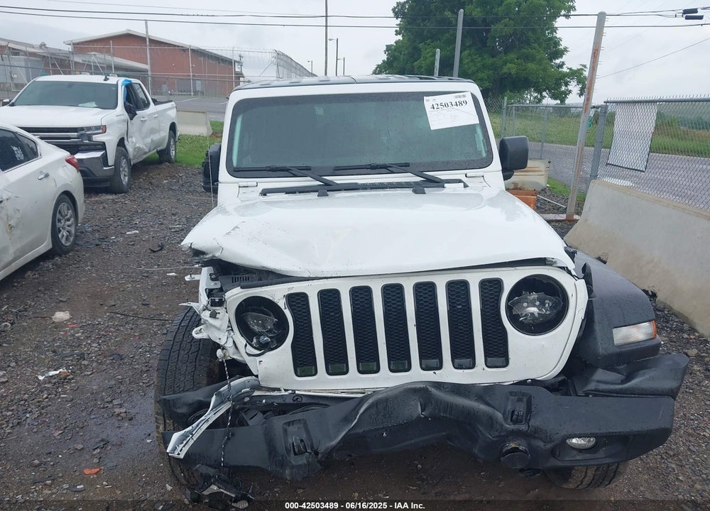 2022 JEEP WRANGLER UNLIMITED SPORT ALTITUDE 4X4 VIN: 1C4HJXDGXNW201781