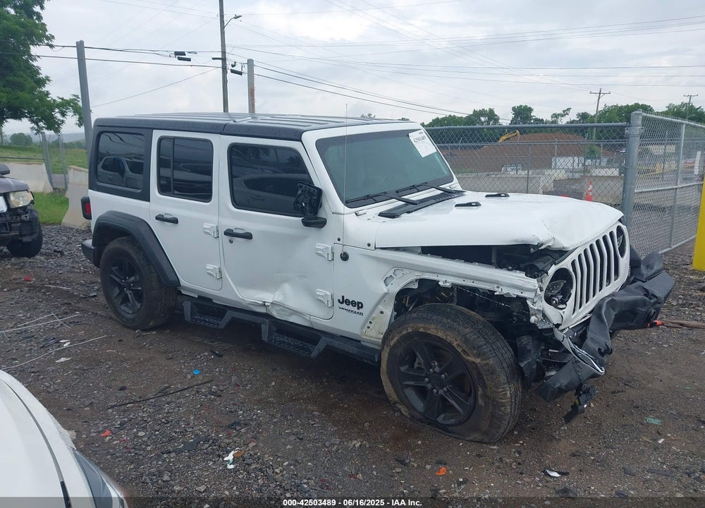 2022 JEEP WRANGLER UNLIMITED SPORT ALTITUDE 4X4 VIN: 1C4HJXDGXNW201781