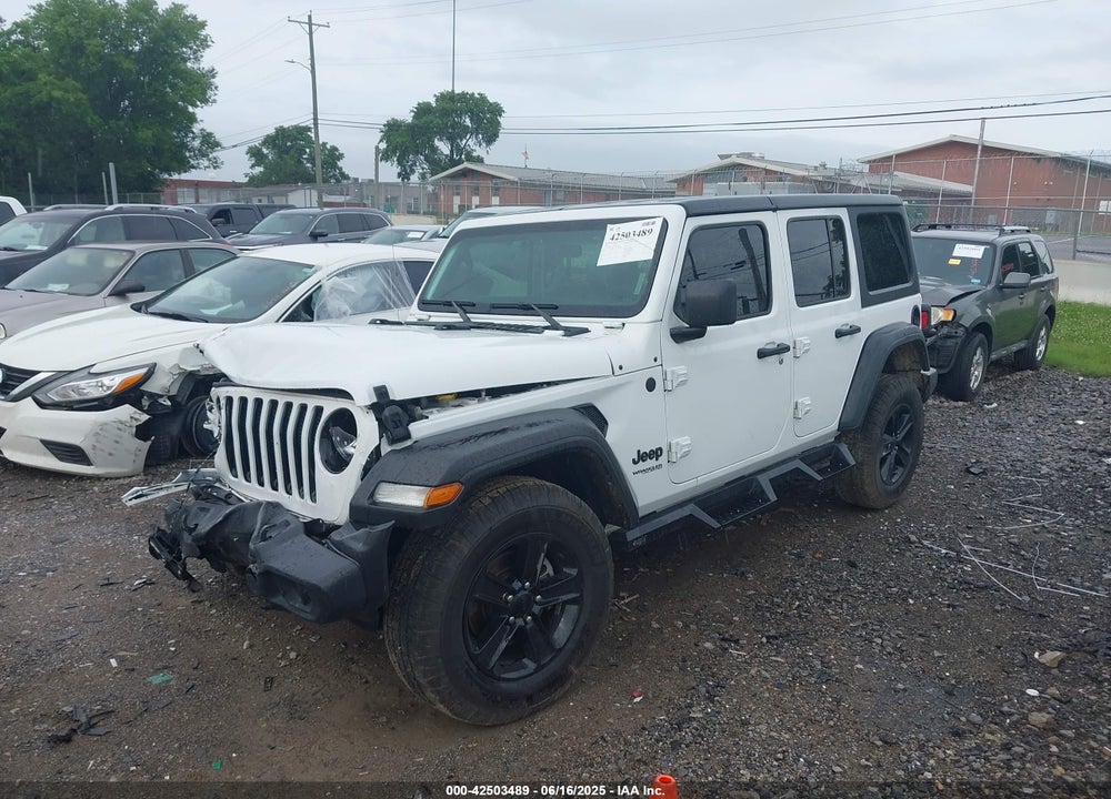 2022 JEEP WRANGLER UNLIMITED SPORT ALTITUDE 4X4 VIN: 1C4HJXDGXNW201781