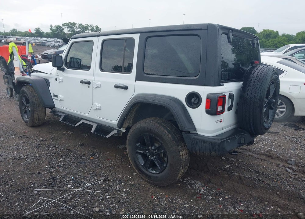 2022 JEEP WRANGLER UNLIMITED SPORT ALTITUDE 4X4 VIN: 1C4HJXDGXNW201781