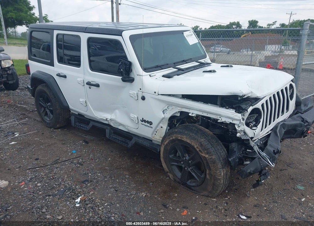2022 JEEP WRANGLER UNLIMITED SPORT ALTITUDE 4X4 VIN: 1C4HJXDGXNW201781