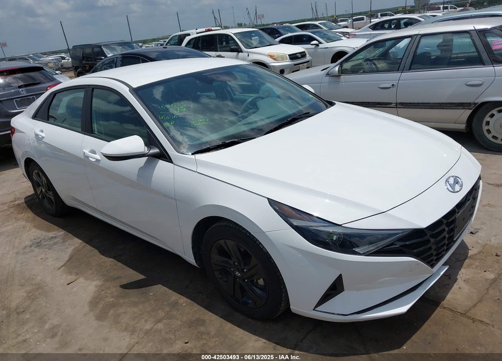 2023 HYUNDAI ELANTRA HYBRID BLUE VIN: KMHLM4AJ1PU076681