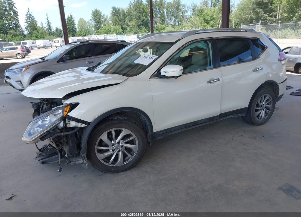 2015 NISSAN ROGUE SL VIN: 5N1AT2MV4FC774798
