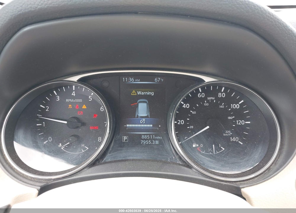 2015 NISSAN ROGUE SL VIN: 5N1AT2MV4FC774798