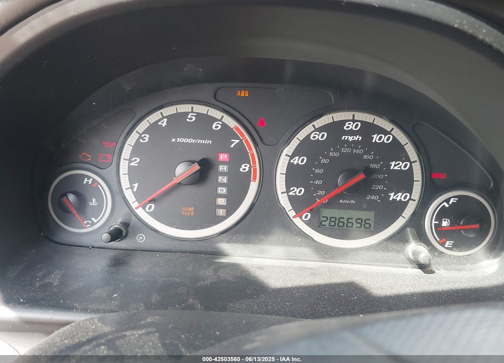 2003 HONDA CR-V EX VIN: SHSRD788X3U160741