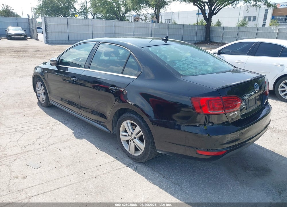 2013 VOLKSWAGEN JETTA HYBRID SEL VIN: 3VW637AJXDM226189