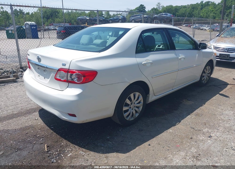 2013 TOYOTA COROLLA VIN: 2T1BU4EEXDC084624