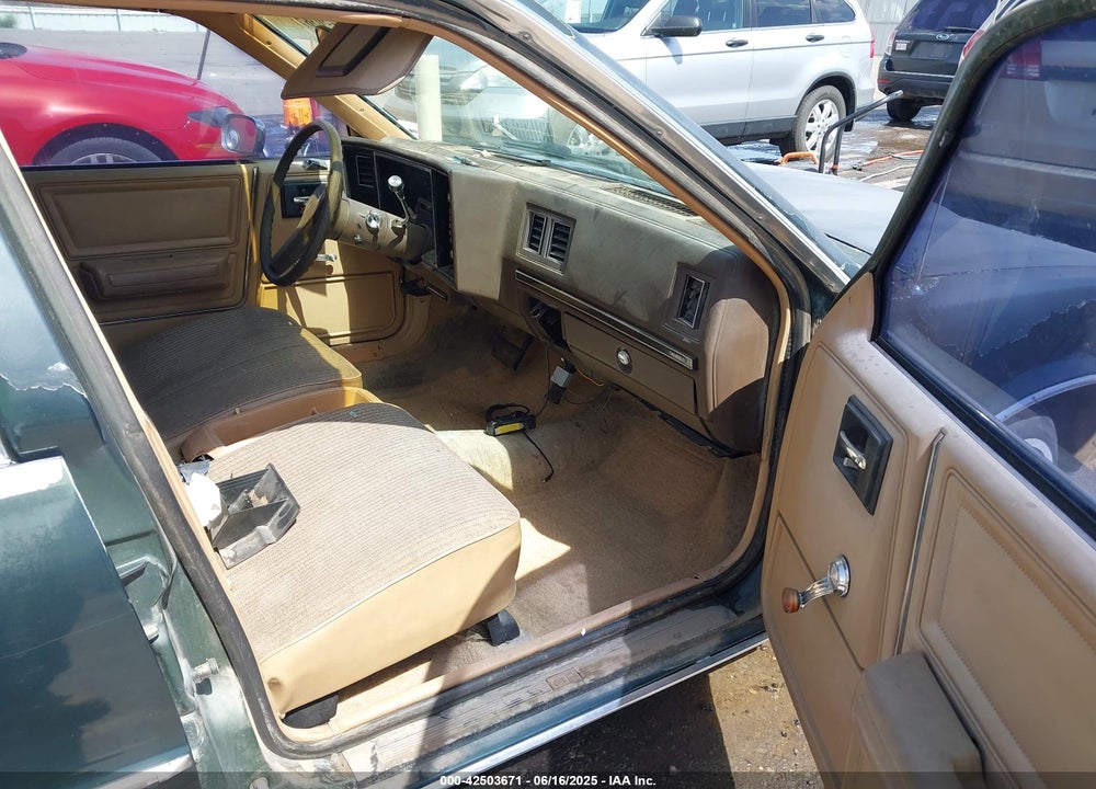 1981 CHEVROLET CITATION VIN: 1G1AX68X0B6138604
