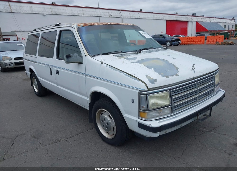 1989 DODGE GRAND CARAVAN SE VIN: 1B4FK4438KX676509