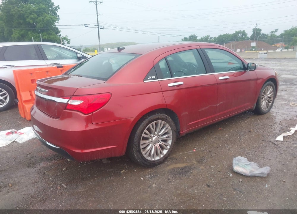 2013 CHRYSLER 200 LIMITED VIN: 1C3CCBCG6DN514411