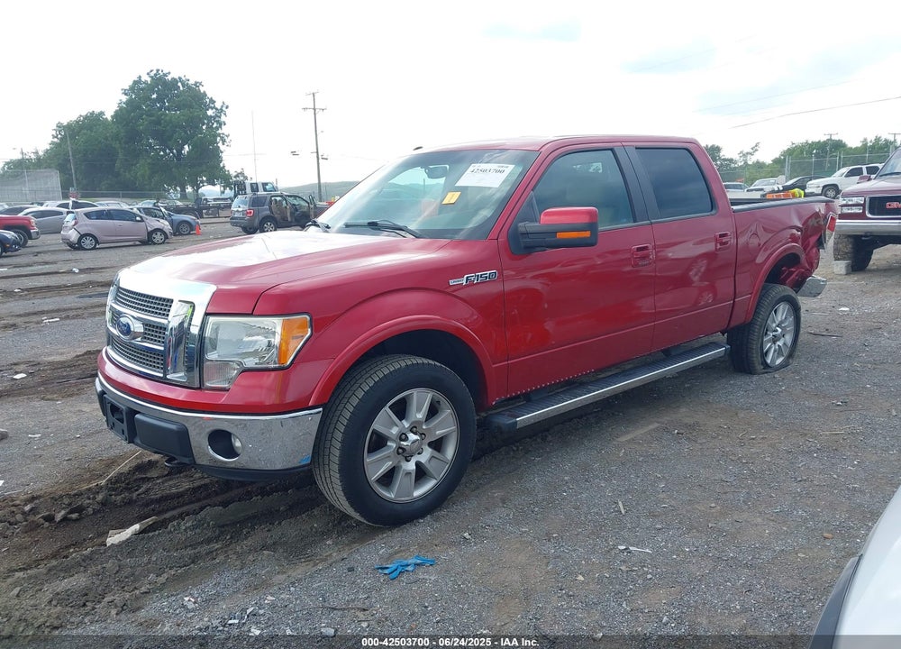 2011 FORD F-150 LARIAT VIN: 1FTFW1EF7BFC62996