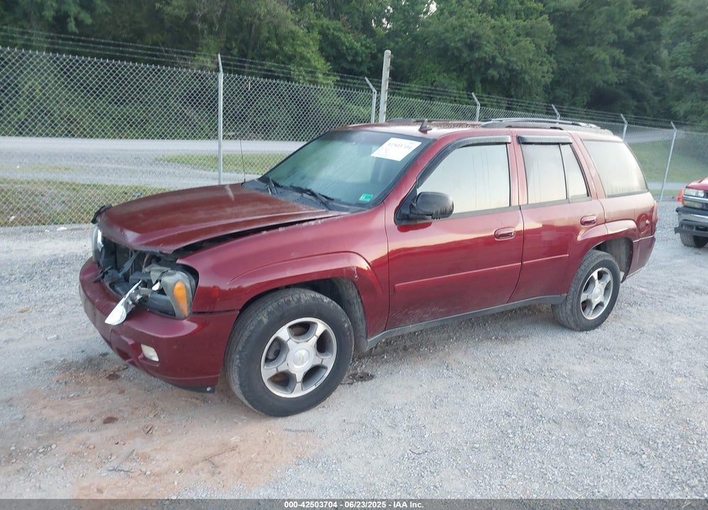 2009 CHEVROLET TRAILBLAZER VIN: 1GNDT33S492129374