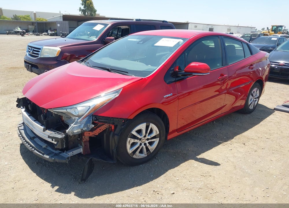 2018 TOYOTA PRIUS TWO VIN: JTDKBRFUXJ3059431