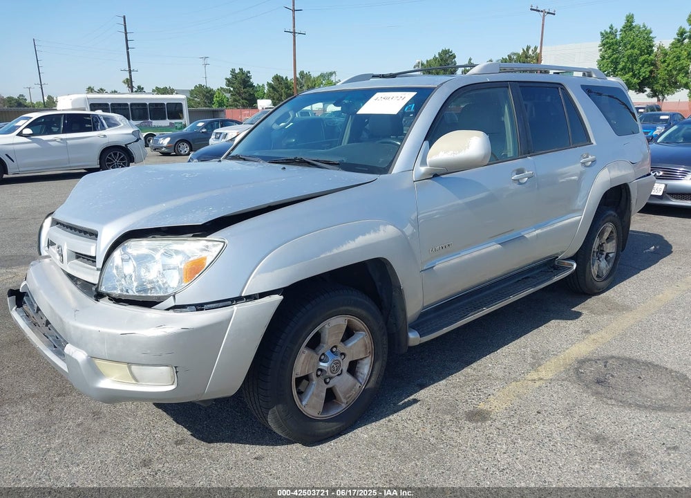 2004 TOYOTA 4RUNNER LIMITED V6 VIN: JTEZU17R940035014