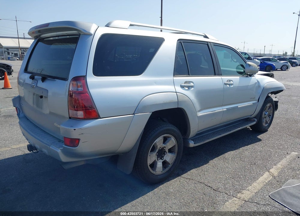 2004 TOYOTA 4RUNNER LIMITED V6 VIN: JTEZU17R940035014