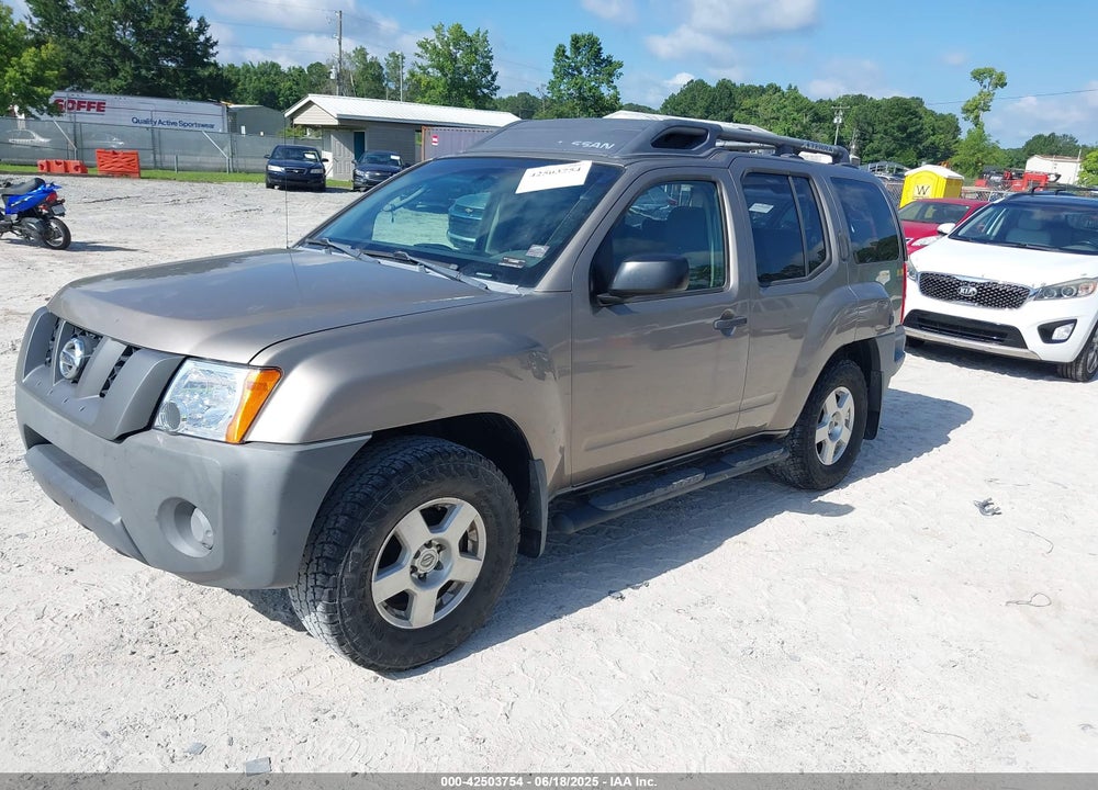2008 NISSAN XTERRA S VIN: 5N1AN08W28C539725