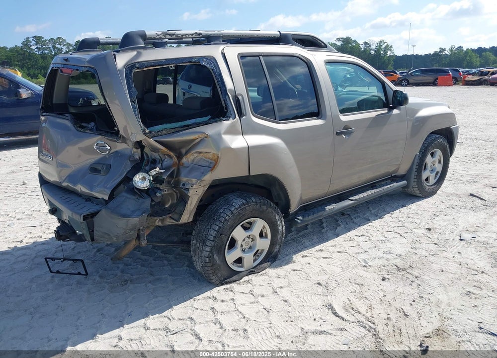 2008 NISSAN XTERRA S VIN: 5N1AN08W28C539725