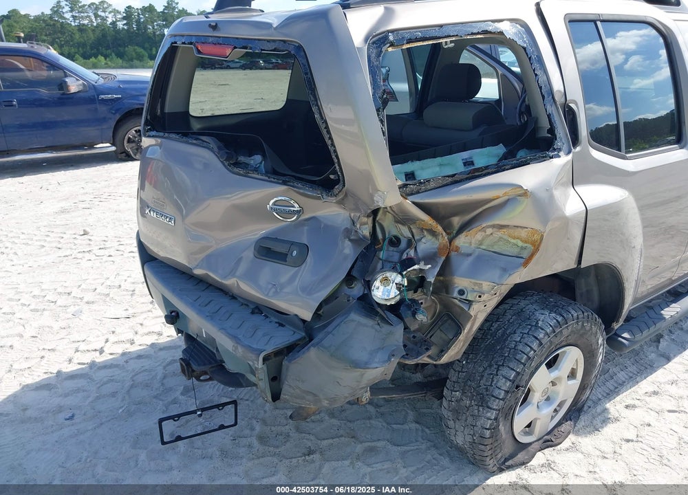2008 NISSAN XTERRA S VIN: 5N1AN08W28C539725